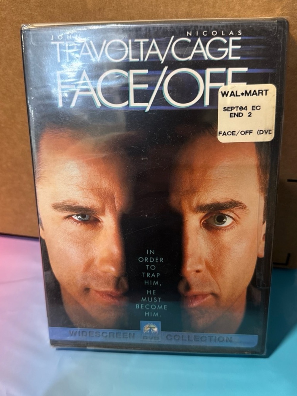 Face/Off Widescreen DVD — Blue Black Cover